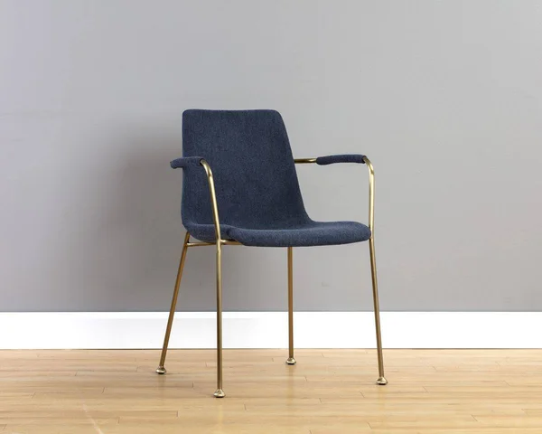 Sunpan Junction Hathaway Dining Armchair - Belfast Navy