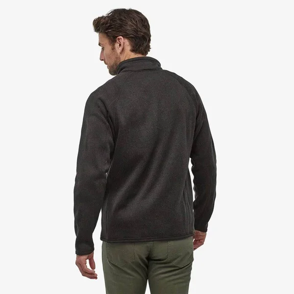 Patagonia Men's Better Sweater 1/4 Zip Black Xs