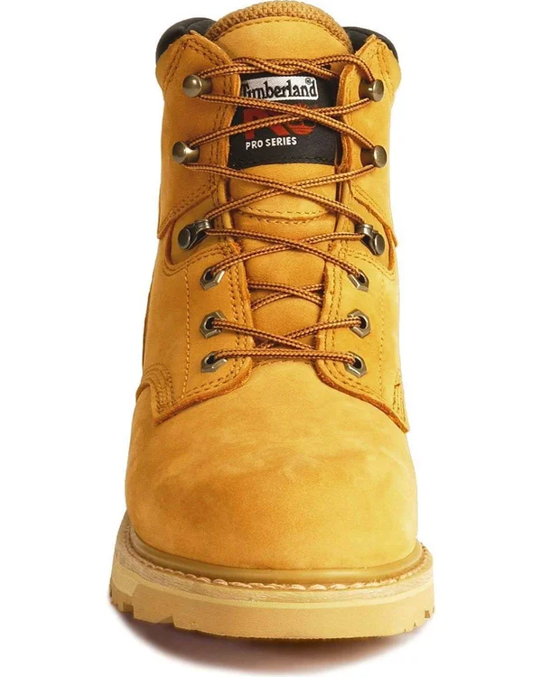 Timberland Pro Men's 6 in. Pit Boss Steel Toe Work Boot - Wheat