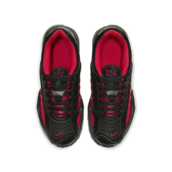 Nike Big Kids& Air Max Tailwind IV Shoes: Black/Red 4.5 - BQ9810-600