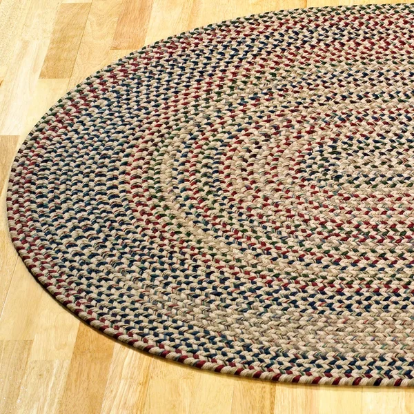 Colonial Mills WY71R084X084 7 x 7 ft. Worley Round Rug Burgundy