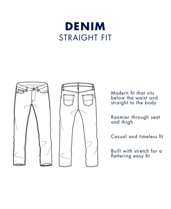 Tommy Hilfiger Men's THD Straight Fit Jeans