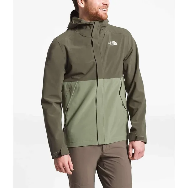 The North Face Men's Apex Flex DryVent Jacket - Small - New Taupe Green - Four Leaf Clover