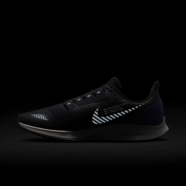 Nike Men's Air Zoom Pegasus 36 Shield Running Shoes - Black