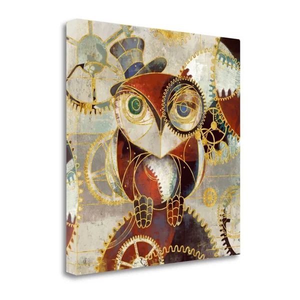Tangletown Fine Art Erics Automata II by Eric Yang, Giclee Print on Gallery Wrap Canvas, 24x22x24x22