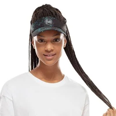 Buff Speckle Visor Black