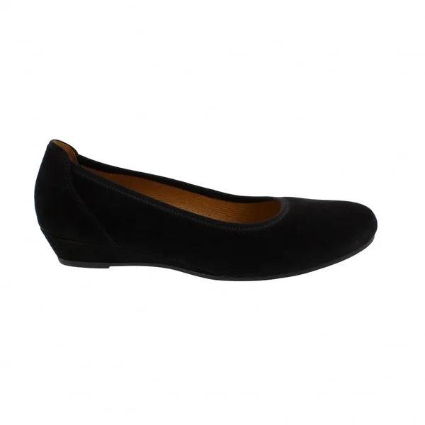 Gabor Chester Womens Wedge Pumps Black Suede 02-690-47 5.5 UK