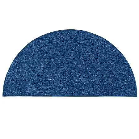 Home Queen Pet Friendly Area Rugs Royal - 36 inchx72 inch Half Round - Blue