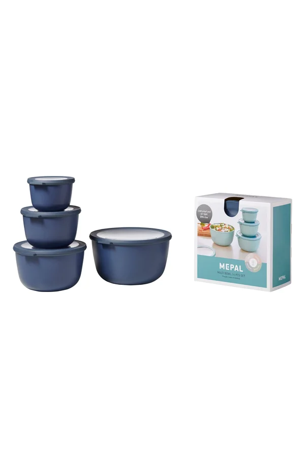 Rosti Mepal Cirqula Set of 4 Storage Bowls