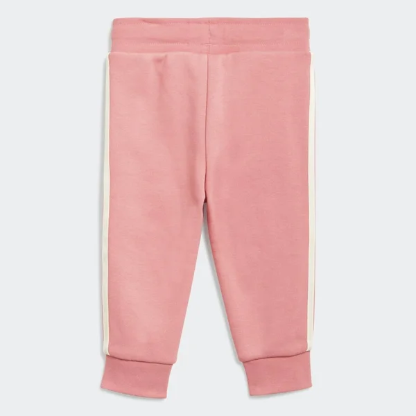Adidas Girls& Infant and Toddler Originals Her Studio London Track Suit in Pink/Trace Pink Size 18 Month, Cotton/Polyester/Jers