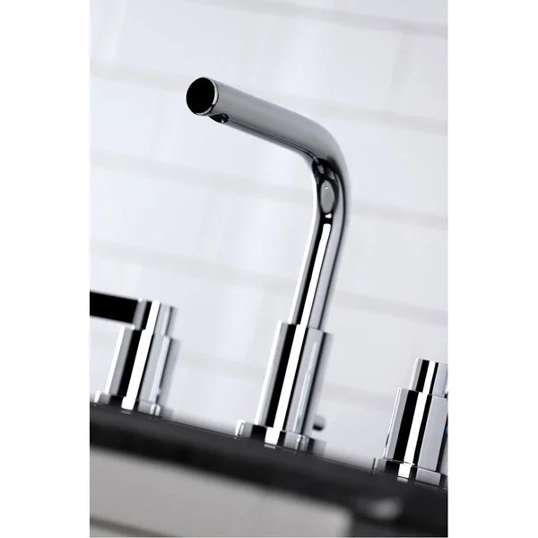 Kingston Brass FSC8958NDL 8 in. Widespread Bathroom Faucet, Brushed Nickel