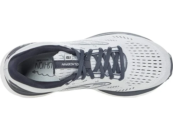 Brooks Women's Glycerin 19 Grey/Ombre/White, 7, D