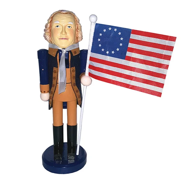 Santa&s Workshop 13in. George Washington Nutcracker 13 inch Multi, Boscov&s