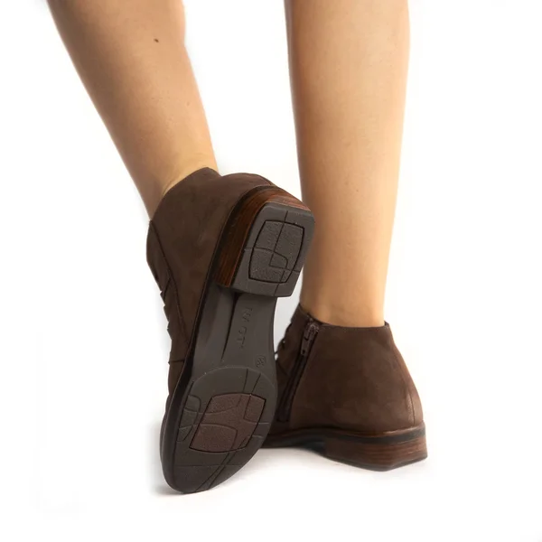 Naot Women's Leveche Black/Shiitake Nubuck 36