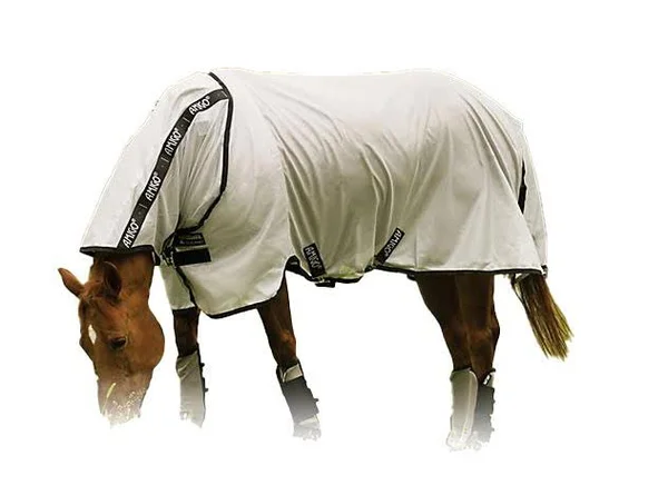 Amigo Stock Horse Flysheet - Silver/Black