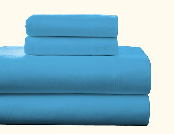 Pointehaven Superior Weight Cotton Flannel Sheet Set - Aqua - California King