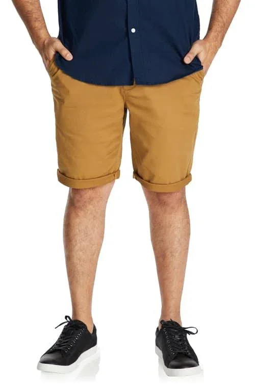 Men's Johnny Bigg Charlie Canvas Shorts - Size 36 - Yellow