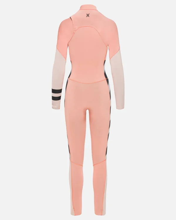 Hurley Advantage Plus 3/2mm Fullsuit Women's Wetsuit Size 6 (Pink Tint)