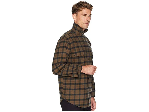 Filson Men's Alaskan Guide Shirt Otter Green/Black Medium