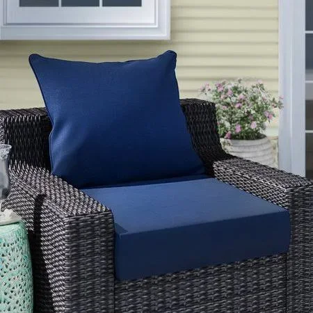 Longshore Tides Texture Outdoor Lounge Chair Cushion