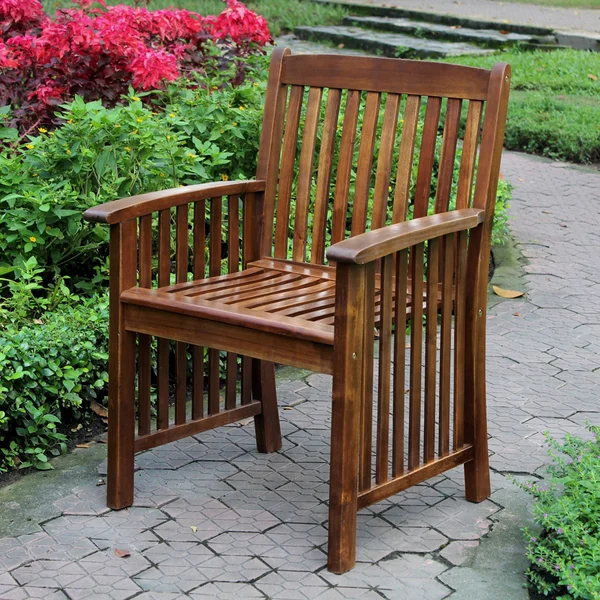International Caravan Highland Acacia Denver Arm Chair (Set of 2)