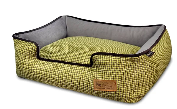 P.L.A.Y Lounge Bed Denim Brown, Medium