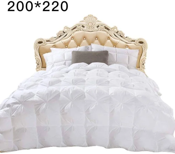 Elegant Comfort All Season Goose Down Alternative Reversible 3-Piece Comforter Set- Available in and Colors, Full/Queen, Pink/G