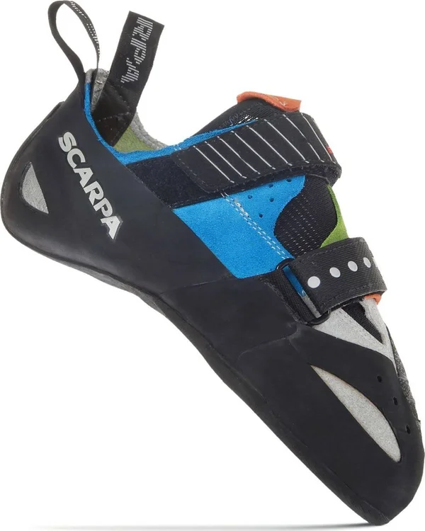 Scarpa Boostic Climbing Shoe - 38.5 - Parrot/Spring/Turquoise