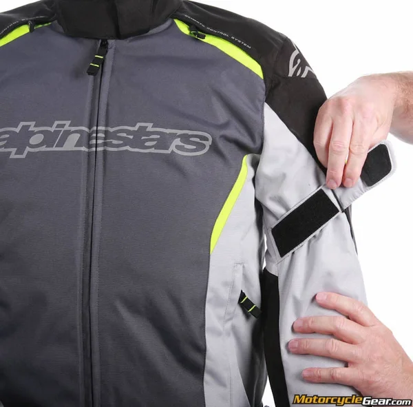 Alpinestars Gunner Waterproof Jacket-White-Black-Red-L