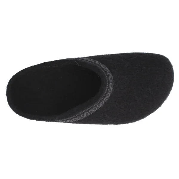 Women's Stegmann Wool Felt Cork Clog Slipper - Size: 11, Black