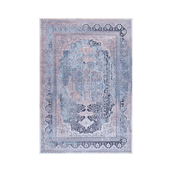 Safavieh Serapi Glenda Oriental Area Rug, Ivory/Light Blue, 9& x 12&