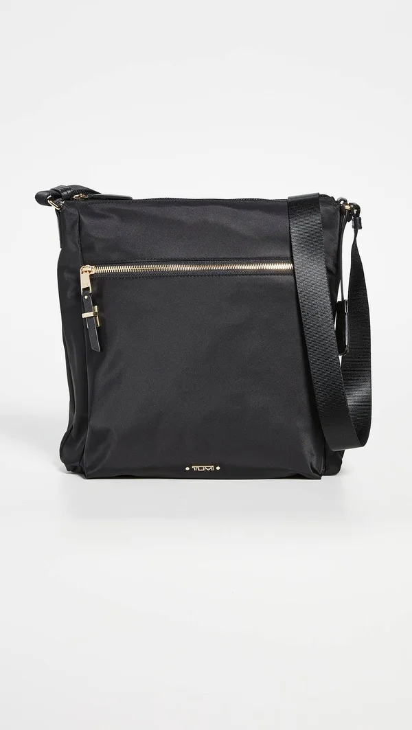 Tumi Black Voyageur Canton Crossbody Bag