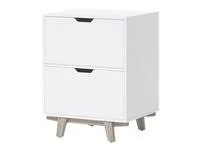 Thomasville Whitney SPLS-WHLF-TV - Lateral filing cabinet - 2 drawers - crisp white