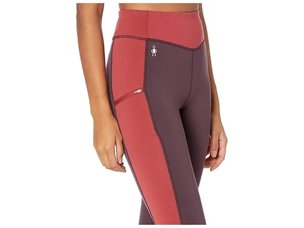 Smartwool Merino Sport Fleece Colorblock Tight - Women's Woodsmoke - S