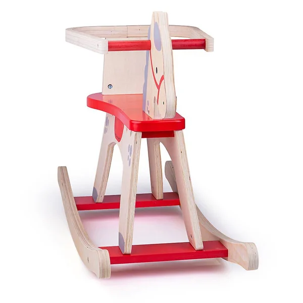 Bigjigs Toys Wooden Rocking Horse with Safe Guard