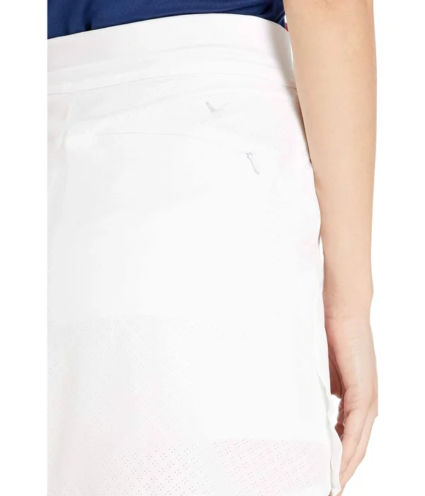 Callaway 17 inch Fast Track Perforated Skort Caviar, Size: Large, Black
