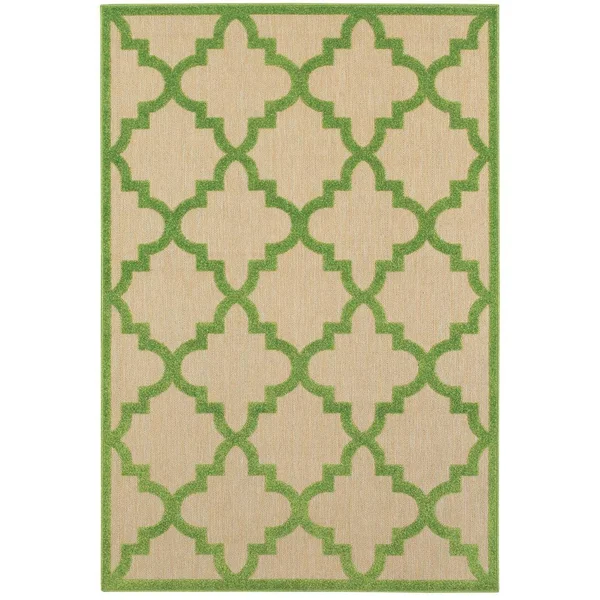 Home Decorators Collection Marina Green 7 ft. x 10 ft. Outdoor Area Rug