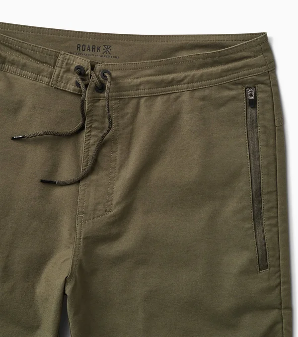 Layover Stretch Travel Shorts 19x22 Indigo - 28