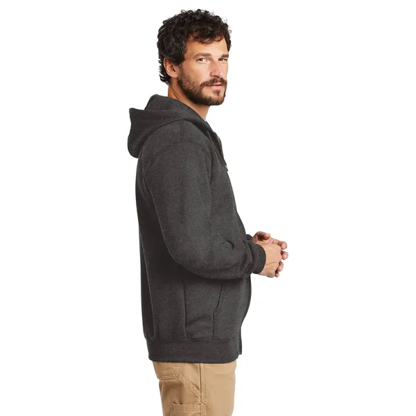 Carhartt Men's Carbon Heather Midweight Hooded Zip Front Sweatshirt