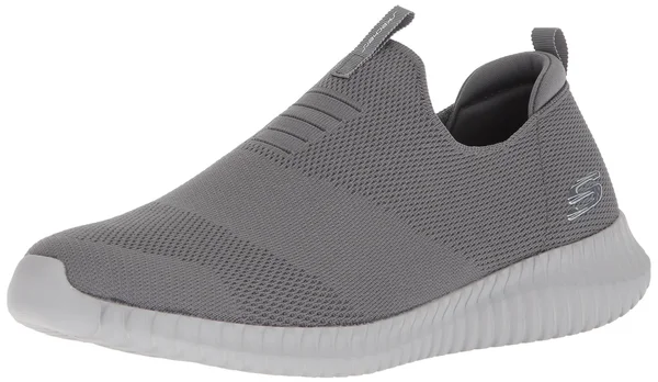 Men's Skechers Elite Flex Wasick Slip-On Sneaker - Size: 12, Gray