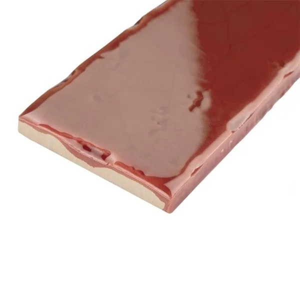 SomerTile 2.5x5.125-inch Nove Burdeos Subway Ceramic Wall Tile (60 tiles/6.16 sqft.)