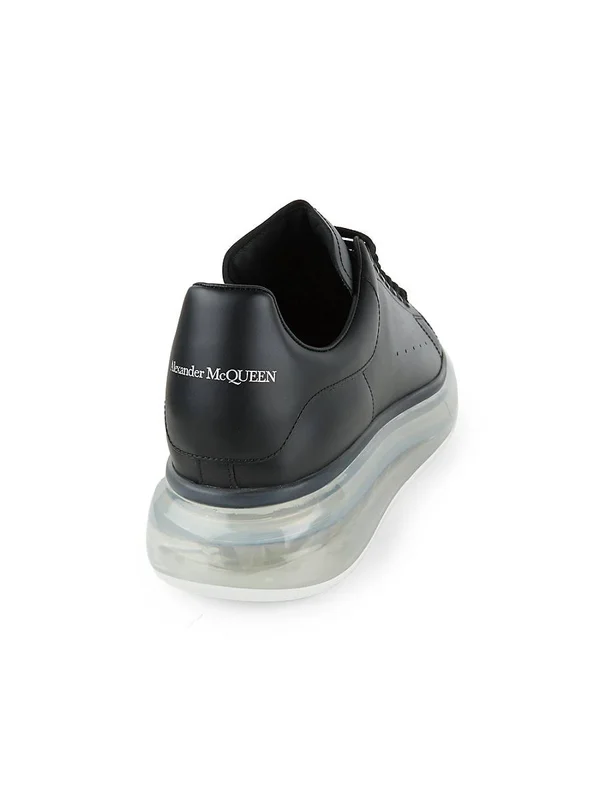 Alexander McQueen Men's Oversized Clear-Sole Sneakers, White, Men's, 8D, Sneakers & Trainers Sneakers
