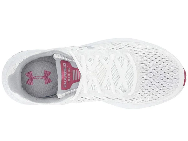 Under Armour Women's Charged Impulse Running Shoes - White, 9