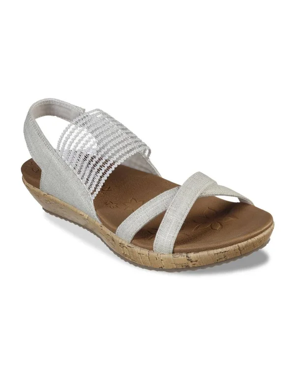 Skechers Brie - Dawdle (Natural) Women's Sandals