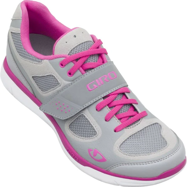 Giro Women's Whynd Cycling Shoes (Silver/Rhodamine Red - 39)