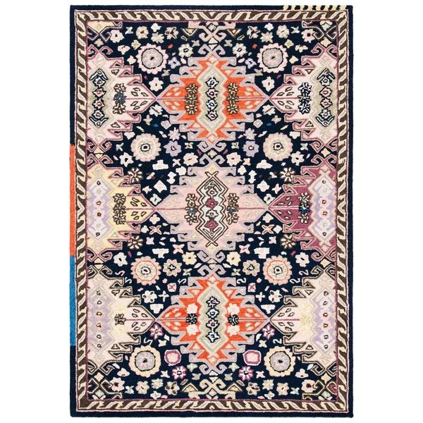 Safavieh 4& x 6& Bellagio BLG626N Navy Sage Rug