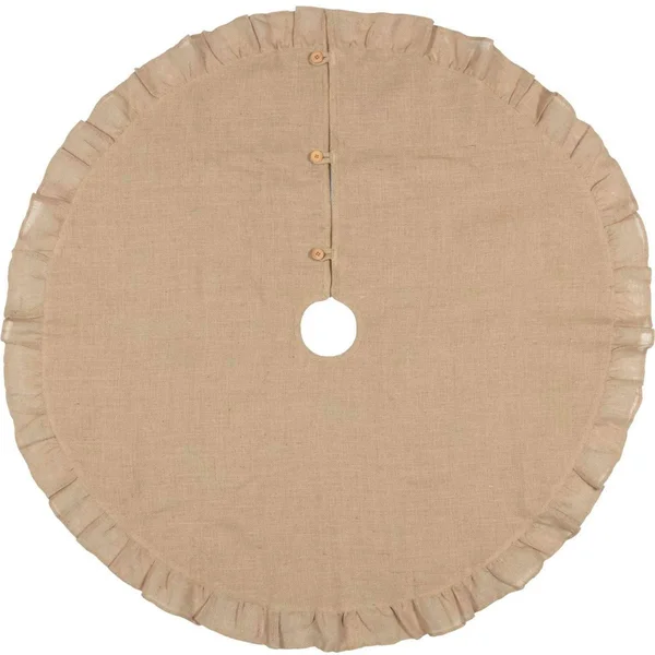 Jute Burlap Natural Tree Skirt - 48x22
