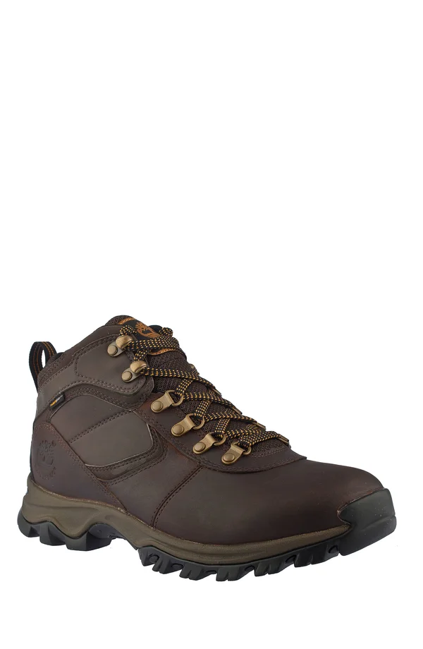 Dark Brown Timberland Mt. Maddsen Mid - Men's Size 7