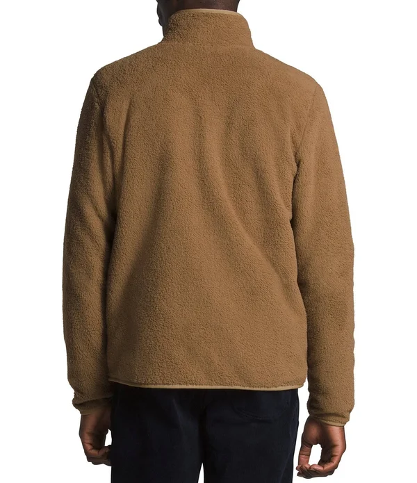 The North Face Dunraven Sherpa Full Zip - Men's L Evergreen/Aviator Navy