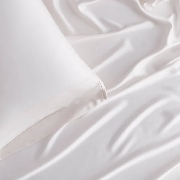 Legends Hotel Tencel Lyocell Sateen Flat Sheet - Sterling - Gray, Size King, The Company Store